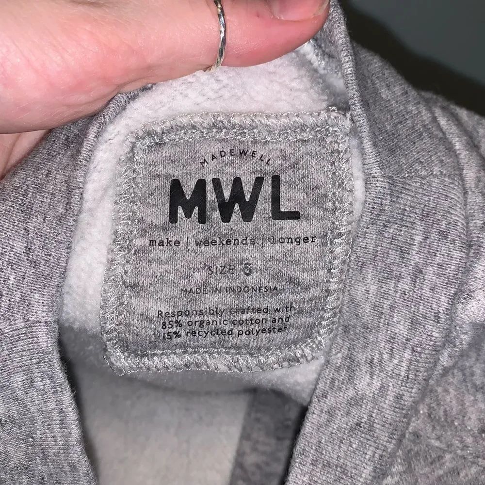 MWL MADEWELL 3/4 Button Pullover Small - Picture 2 of 4